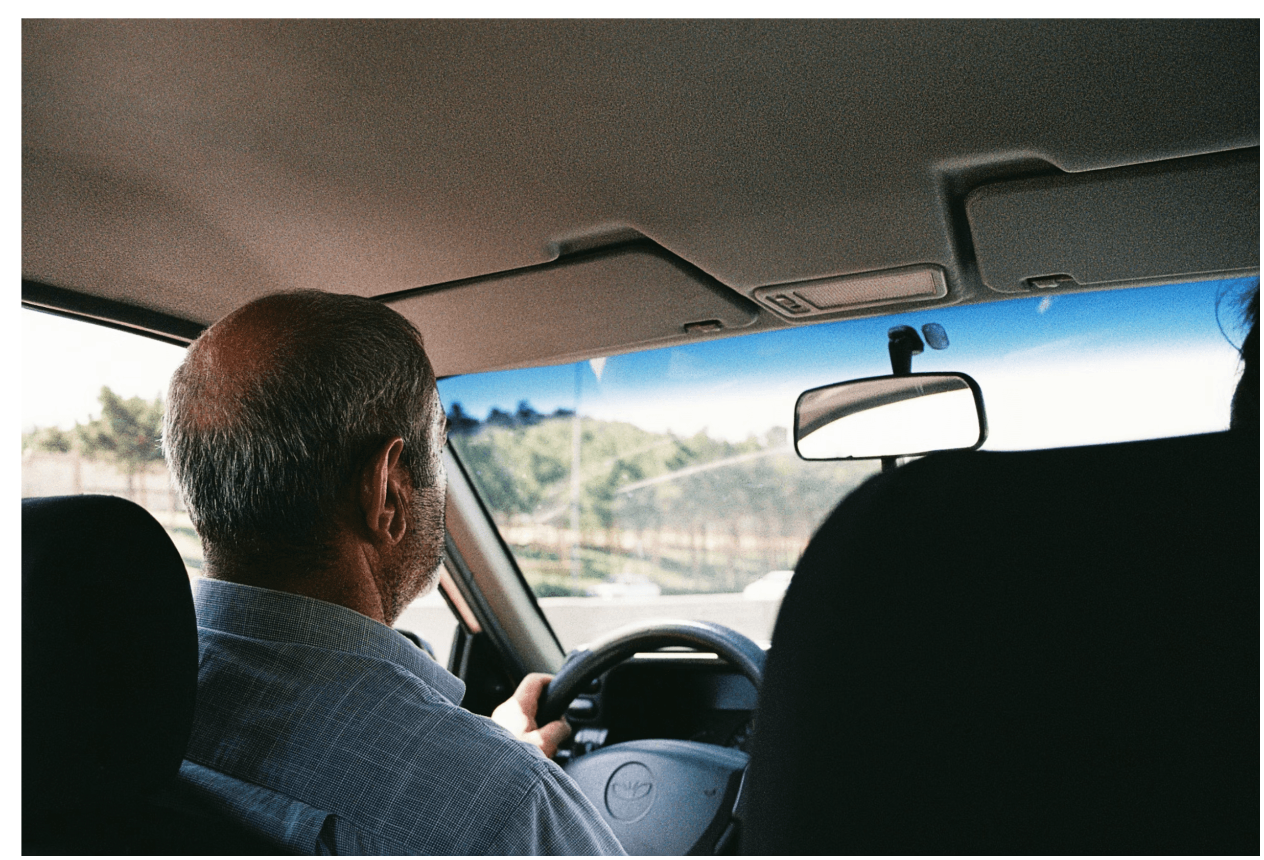 Licensed taxi driver in the Caribbean